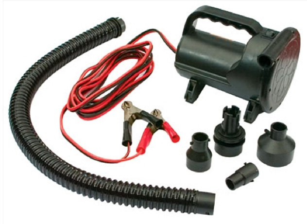 AIRE Hurricane Heavy Duty 12 volt pump with battery clamps